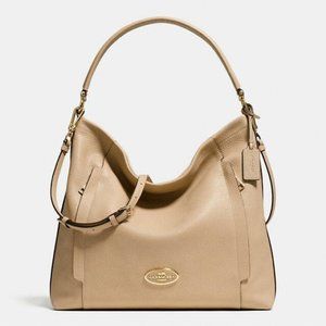 COACH LARGE SCOUT HOBO BAG IN PEBBLE LEATHER